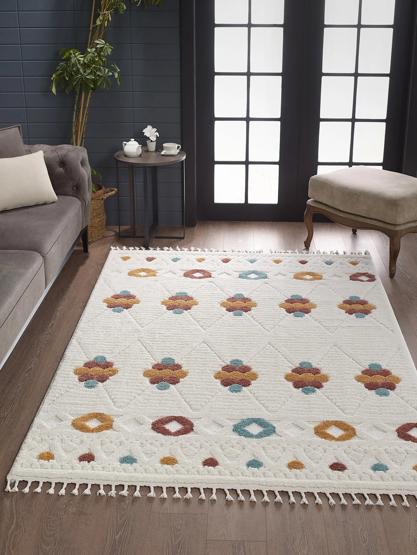 Modern Pastel Colour  Soft Area Rug – 13mm High Density Comfort– Pinterest Inspired Area Rug