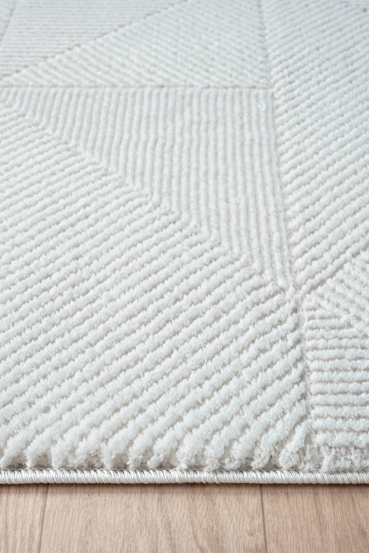 Modern Grey Geometric Soft Area Rug – 13mm High Density Comfort– Pinterest Inspired Area Rug