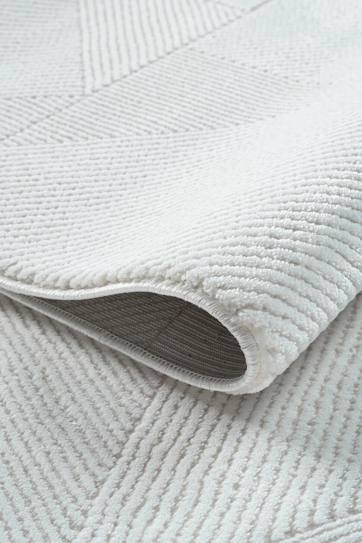 Modern Grey Geometric Soft Area Rug – 13mm High Density Comfort– Pinterest Inspired Area Rug