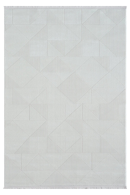 Modern Grey Geometric Soft Area Rug – 13mm High Density Comfort– Pinterest Inspired Area Rug