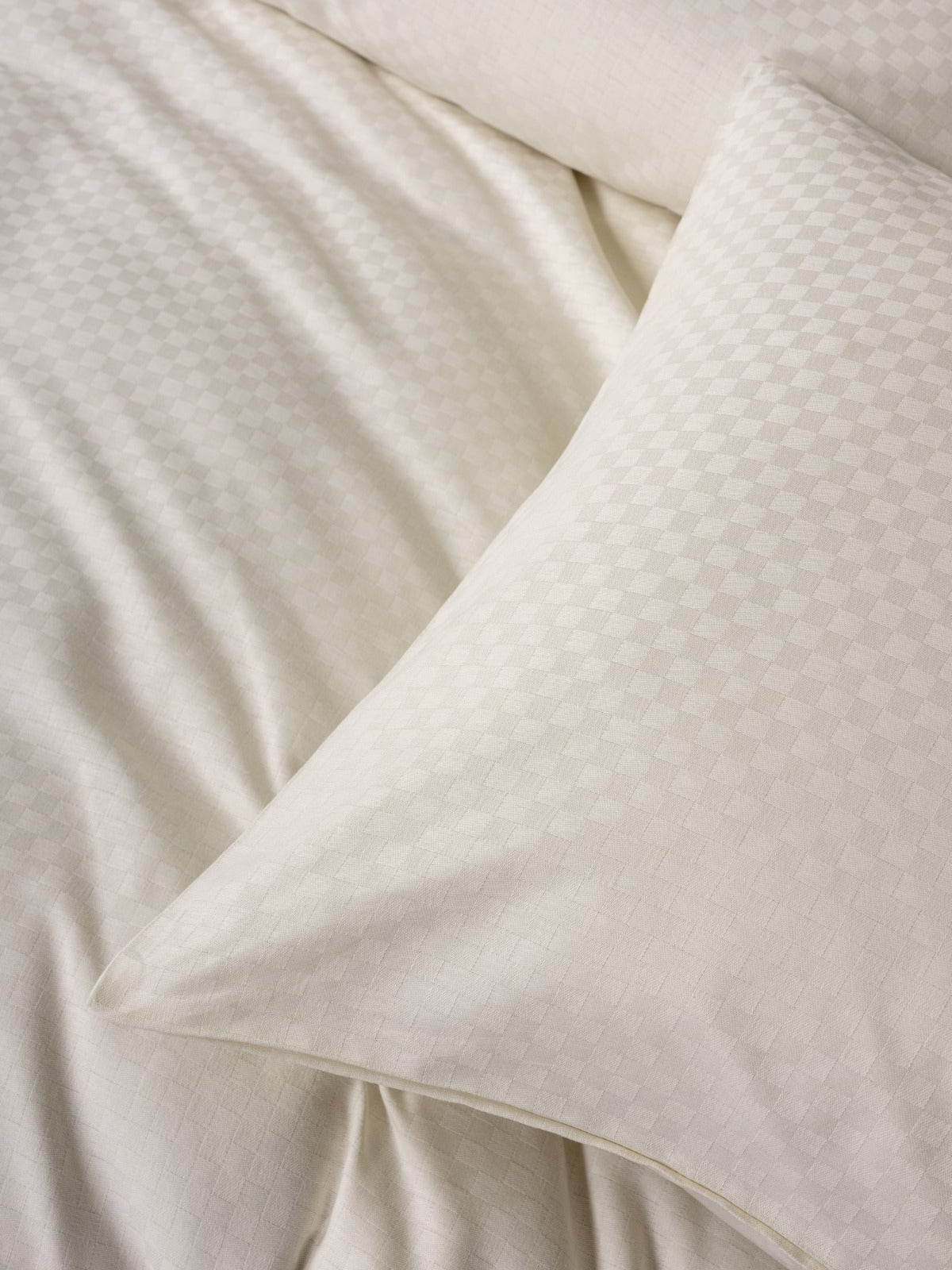 Bettwäsche-Set der Timeless Collection – Elfenbeincreme | OEKO-TEX®-zertifiziert | 100 % Baumwolle, Ranforce – 144 TC