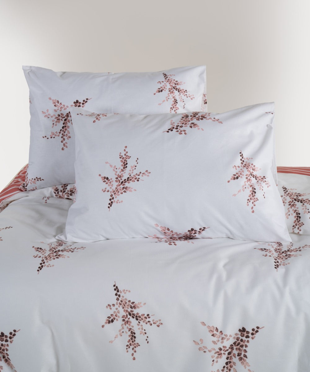 Breeze Pink Floral | Bettwäsche-Set aus Baumwolle „The Pink Whisper“ – OEKO-TEX®-zertifiziert
