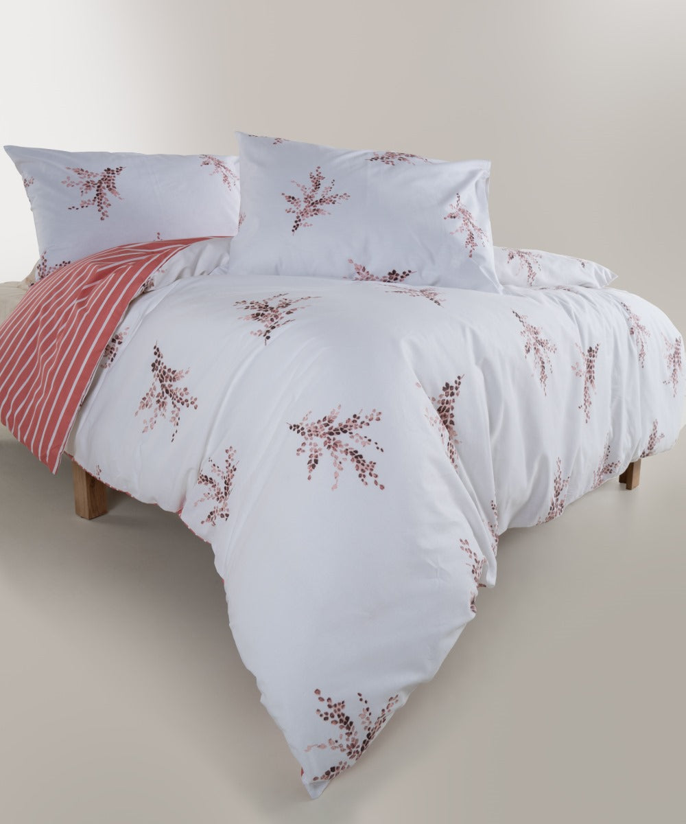 Breeze Pink Floral | Bettwäsche-Set aus Baumwolle „The Pink Whisper“ – OEKO-TEX®-zertifiziert