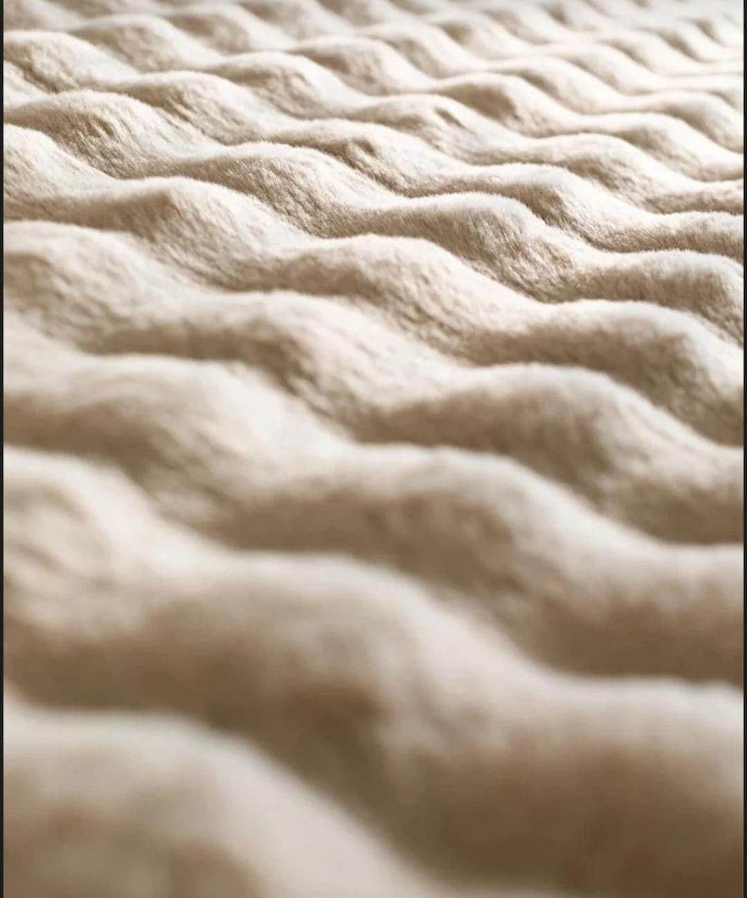 Runder Luxus-Plüschteppich „Cloud“ – Flauschiger Fleece-Teppich – Eleganter, weicher Teppich aus Kaninchenfellimitat für alle Räume | Bestseller | Waschbar