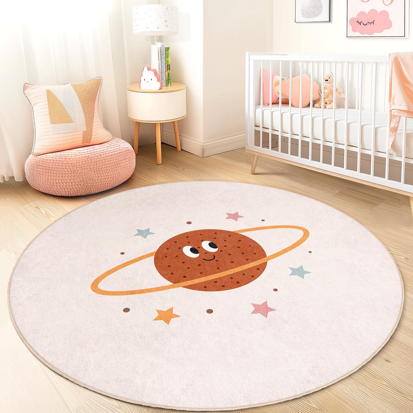 Planet Kids Teppich: Weiche Spielmatte für Kinderzimmer und Spielzimmer